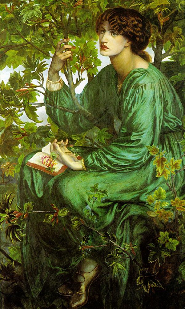 The Day Dream by Dante Gabriel Rossetti - hand-painted oil reproduction
