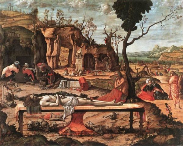 The Dead Christ by Vittore Carpaccio