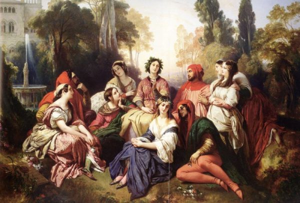 The Decameron by Franz Xavier Winterhalter