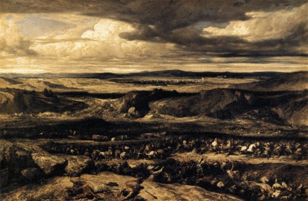 The Defeat of the Cimbri by Alexandre-Gabriel Decamps