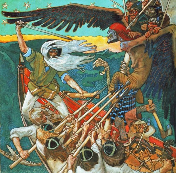 The Defence of the Sampo by Akseli Gallen-Kallela