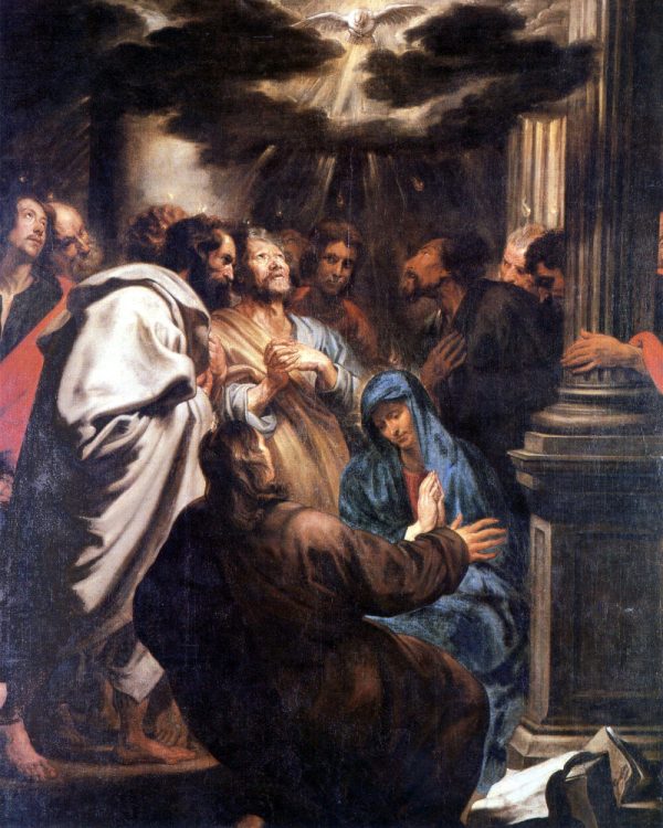 The Descent of the Holy Spirit by Anthony van Dyck