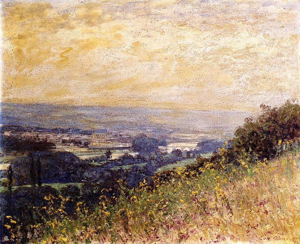 The Distant Town by Guy Rose