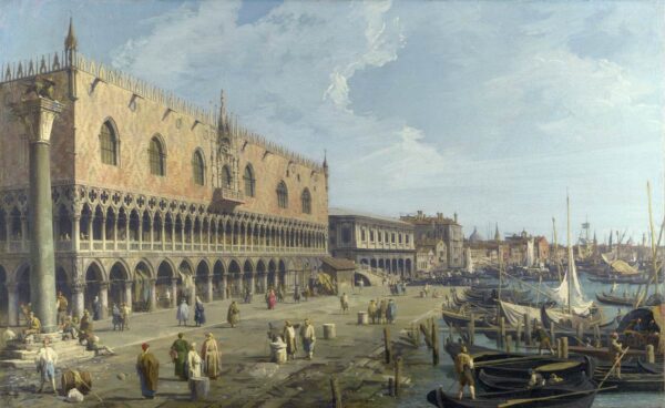 The Doge's Palace and the riva degli schiavoni