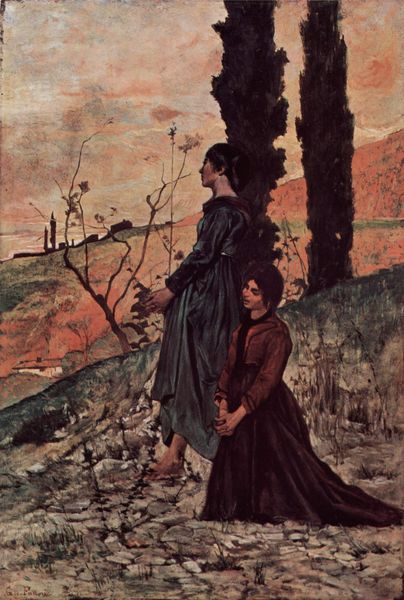 The Evening Prayer by Giovanni Fattori