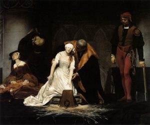 The Execution of Lady Jane Grey by Paul Delaroche - hand-painted oil reproduction