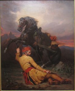 The Fallen Trapper by William Ranney - hand-painted oil reproduction