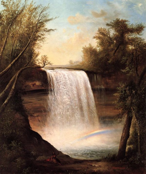 The Falls of MineHaHa by Robert Scott Duncanson