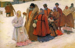 The Family by Sergey Ivanov - hand-painted oil reproduction