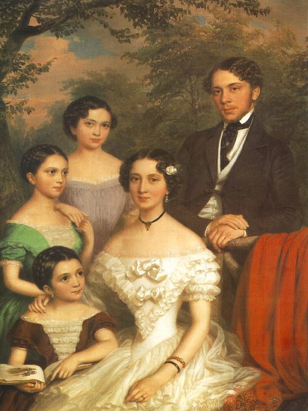 The Family Degenfeld by Miklos Barabas