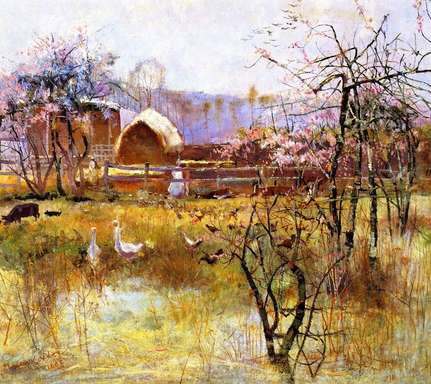 The Farm Richmond New South Wales by Charles Conder