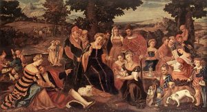 The Finding of Moses by Veronese Bonifacio - hand-painted oil reproduction