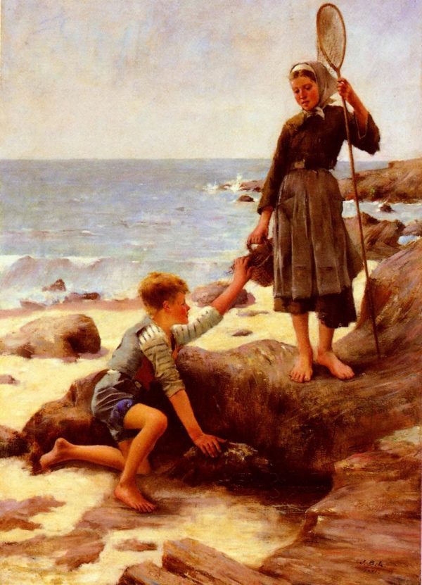 The Fisherman's Children by Lepage Jules Bastien