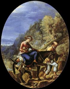 The Flight into Egypt by Adam Elsheimer - hand-painted oil reproduction