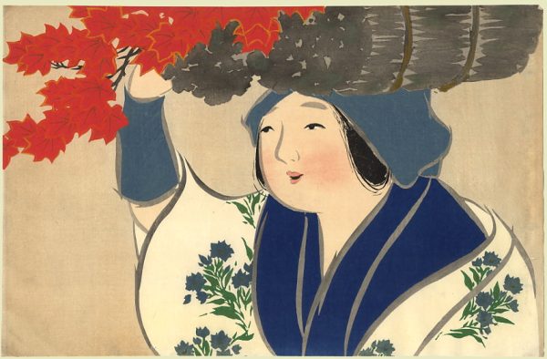 The Flower Seller by Kamisaka Sekka