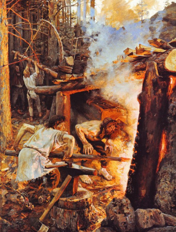The Forging of the Sampo by Akseli Gallen-Kallela