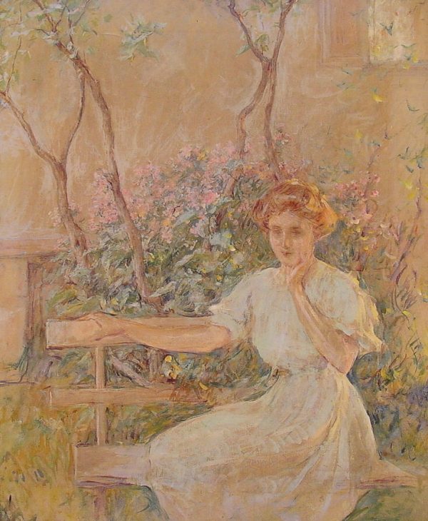 The Garden Seat by Robert Reid