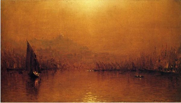 The Golden Horn by Sanford Robinson Gifford