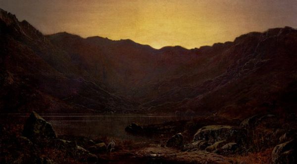 The Heron's Haunt by John Atkinson Grimshaw