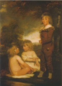 The Hoppner Children by John Hoppner - hand-painted oil reproduction