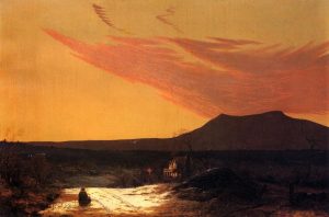 The Hudson River Valley by Jervis McEntee - hand-painted oil reproduction