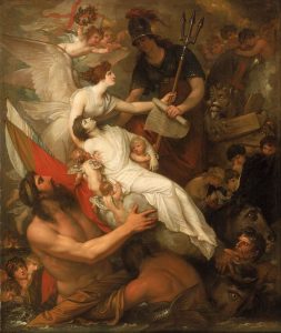 The Immortality of Nelson by Benjamin West - hand-painted oil reproduction