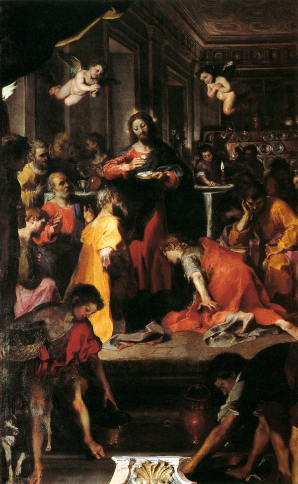 The Institution of the Eucharist by Federico Fiori Barocci