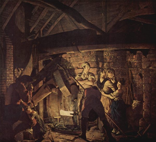 The Iron Forge by Joseph Wright