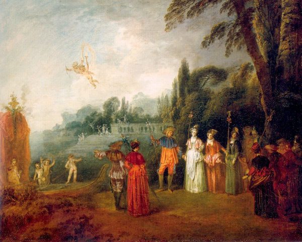 The Island Of Cythera by Antoine Watteau