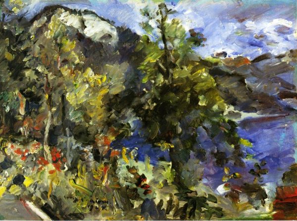 The Jochberg and the Walchensee by Lovis Corinth