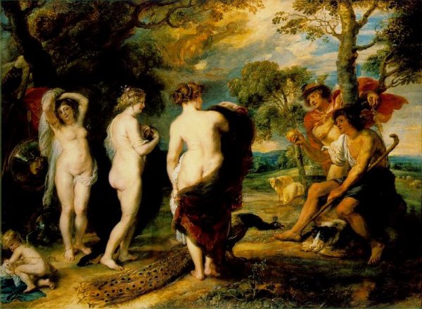 The Judgement Of Paris by Peter Paul Rubens