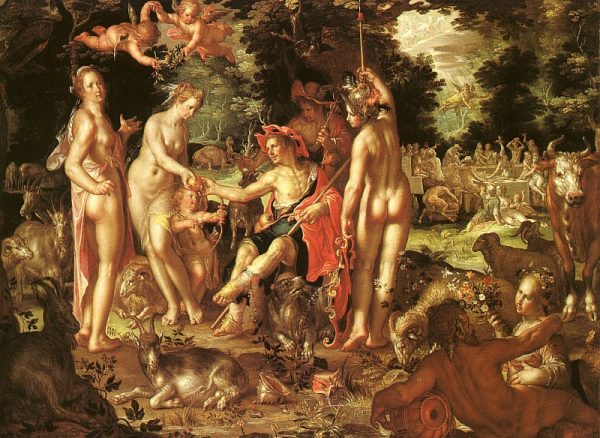 The Judgment of Paris II by Joachim Wtewael