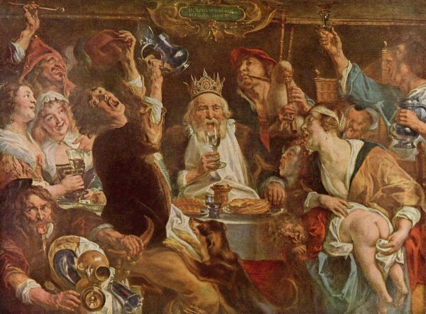 The King Drinks by Jacob Jordaens