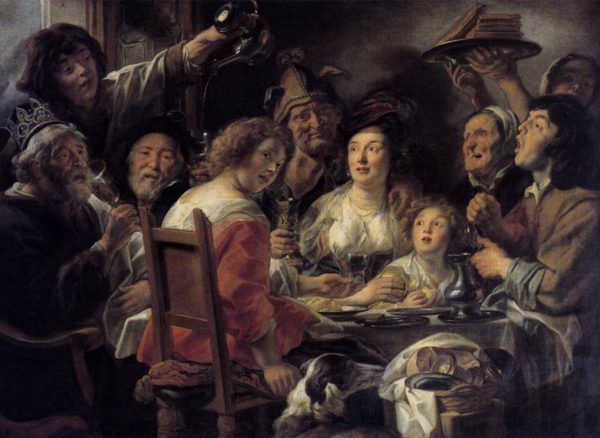 The King Drinks II by Jacob Jordaens