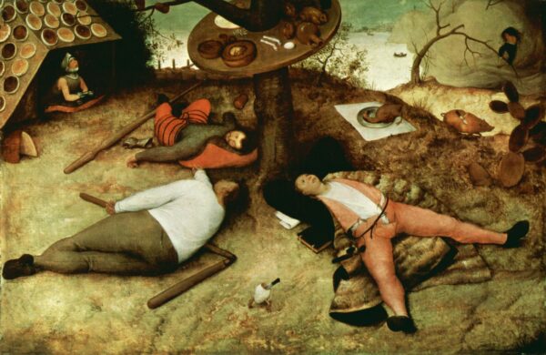 The Land of Cockaigne by Pieter Brueghel the Elder