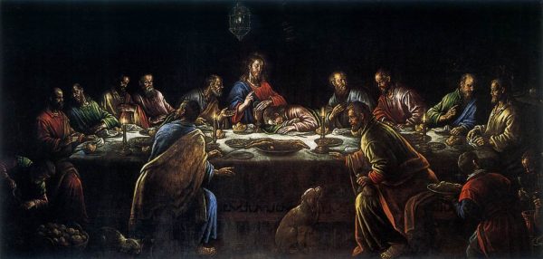 The Last Supper by Leandro Bassano