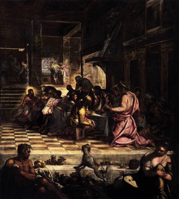 The Last Supper II by Tintoretto