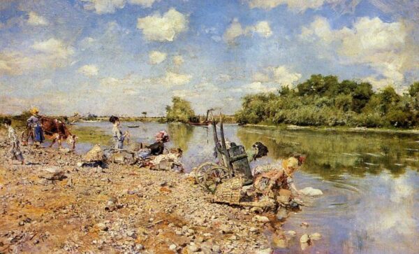 The Laundry by Giovanni Boldini