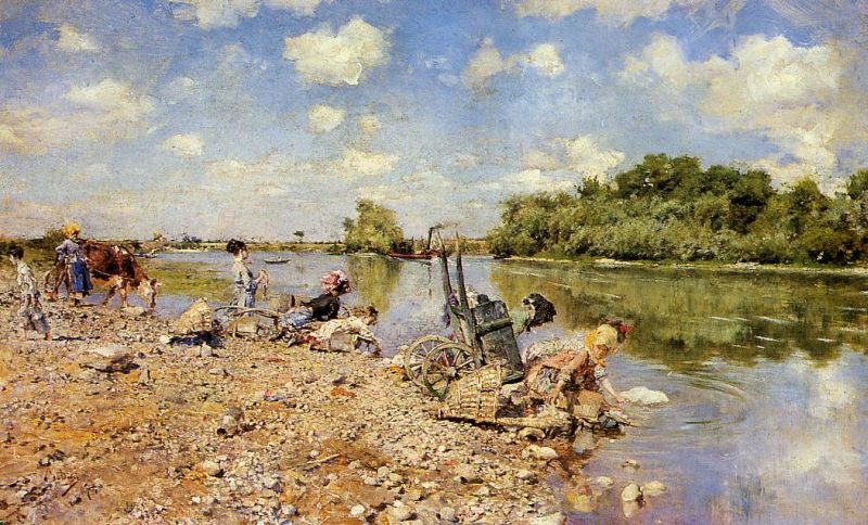 The Laundry by Giovanni Boldini