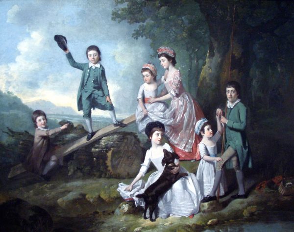 The Lavie Children by Johann Zoffany
