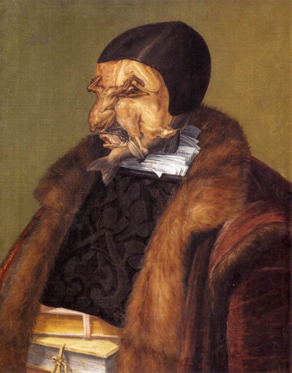 The Lawyer by Giuseppe Arcimboldo