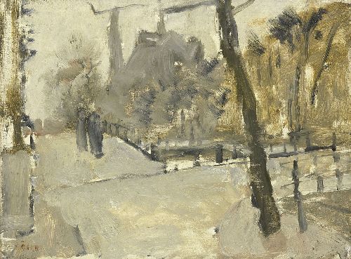 The Leidsegracht in Amsterdam by George Hendrik Breitner