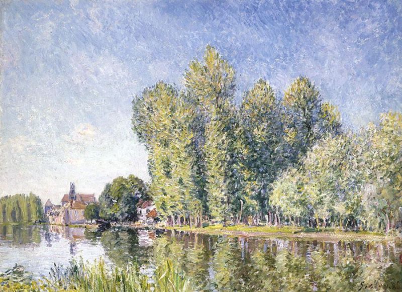 The Loing at Moret II