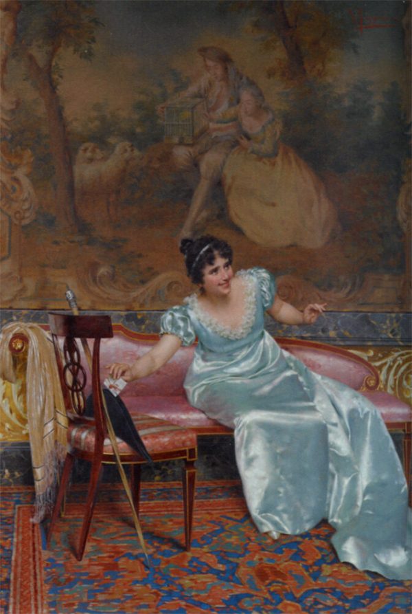 The Love Letter by Vittorio Reggianini