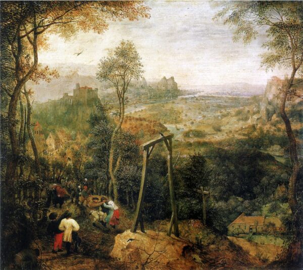 The Magpie on the Gallows by Pieter Brueghel the Elder