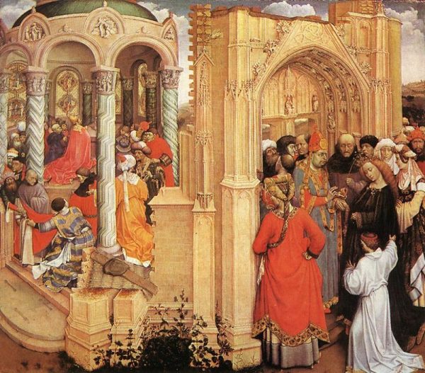 The Marriage of Mary by Robert Campin