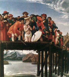 The Martyrdom of Saint Florian by Albrecht Altdorfer - hand-painted oil reproduction