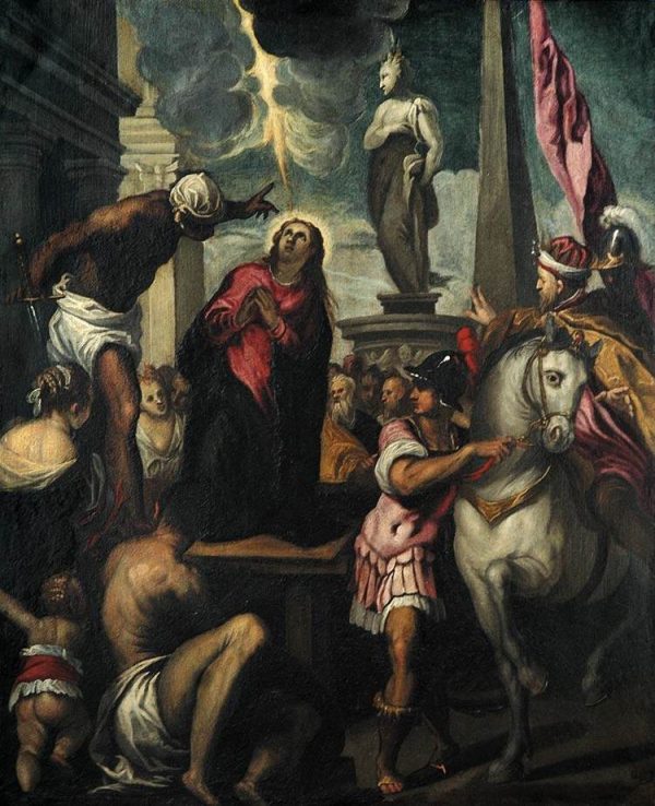 The Martyrdom of St. Giustina by Palma Giovane