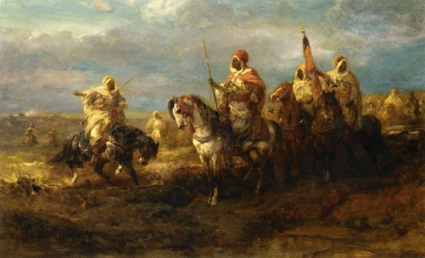 The Messenger by Adolf Schreyer