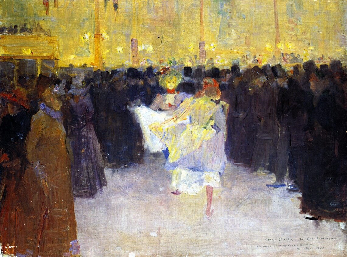 The Moulin Rouge by Charles Conder